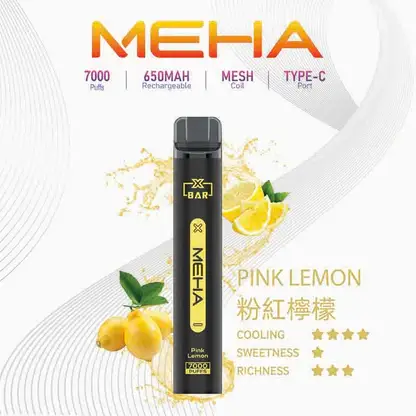 MEHA XBAR 拋棄式 7000口小黑條 (11) MEHA XBAR 魅嗨小黑條7000口拋棄式電子煙|3%尼古丁鹽 650mAh電池 Mesh霧化技術 台灣現貨